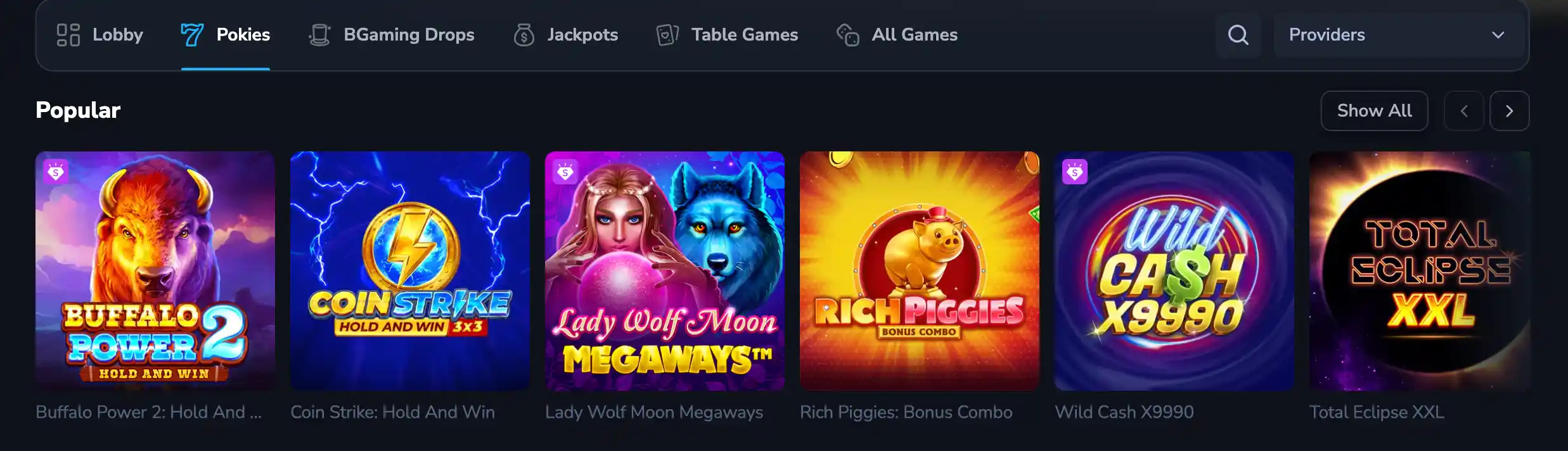 LuckyWins Pokies
