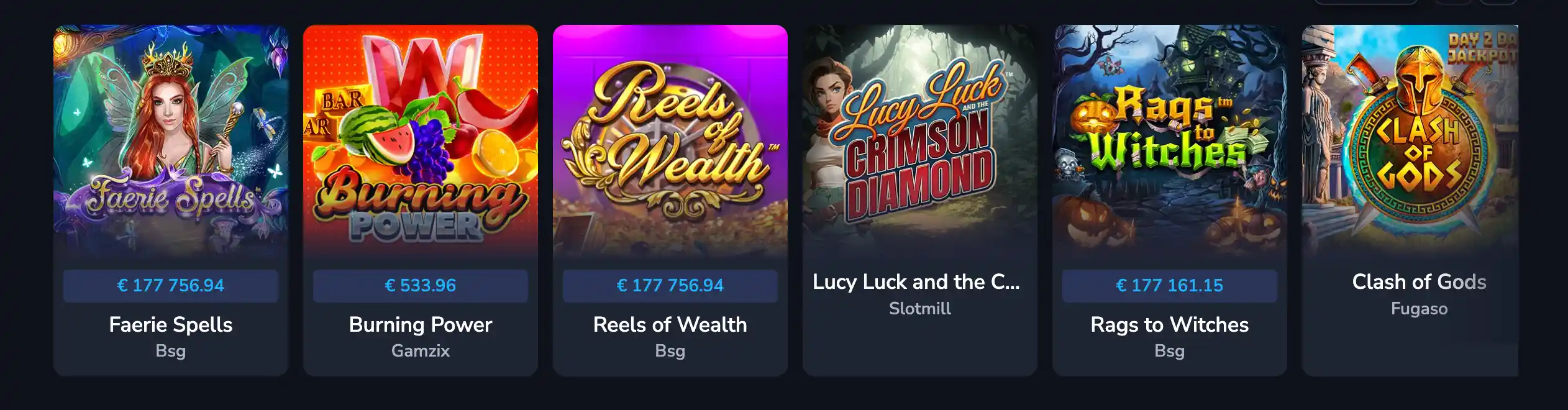 lucky wins online casino