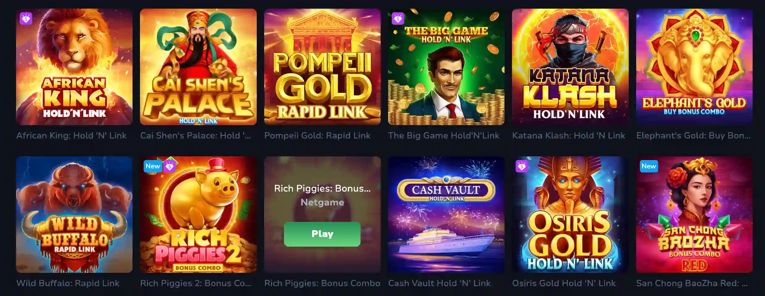 NetGame Slots at LuckyWins